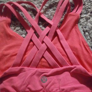 LULULEMON Criss-Cross Strap Athletic Tank Top XS